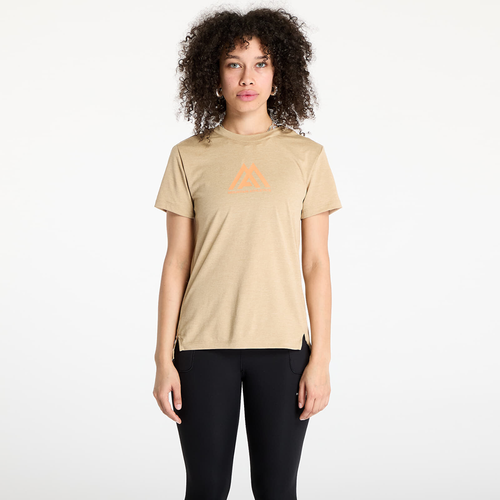 Tričko The North Face Flex S/S Tee Ma Graphic Khaki Stone Heather XS