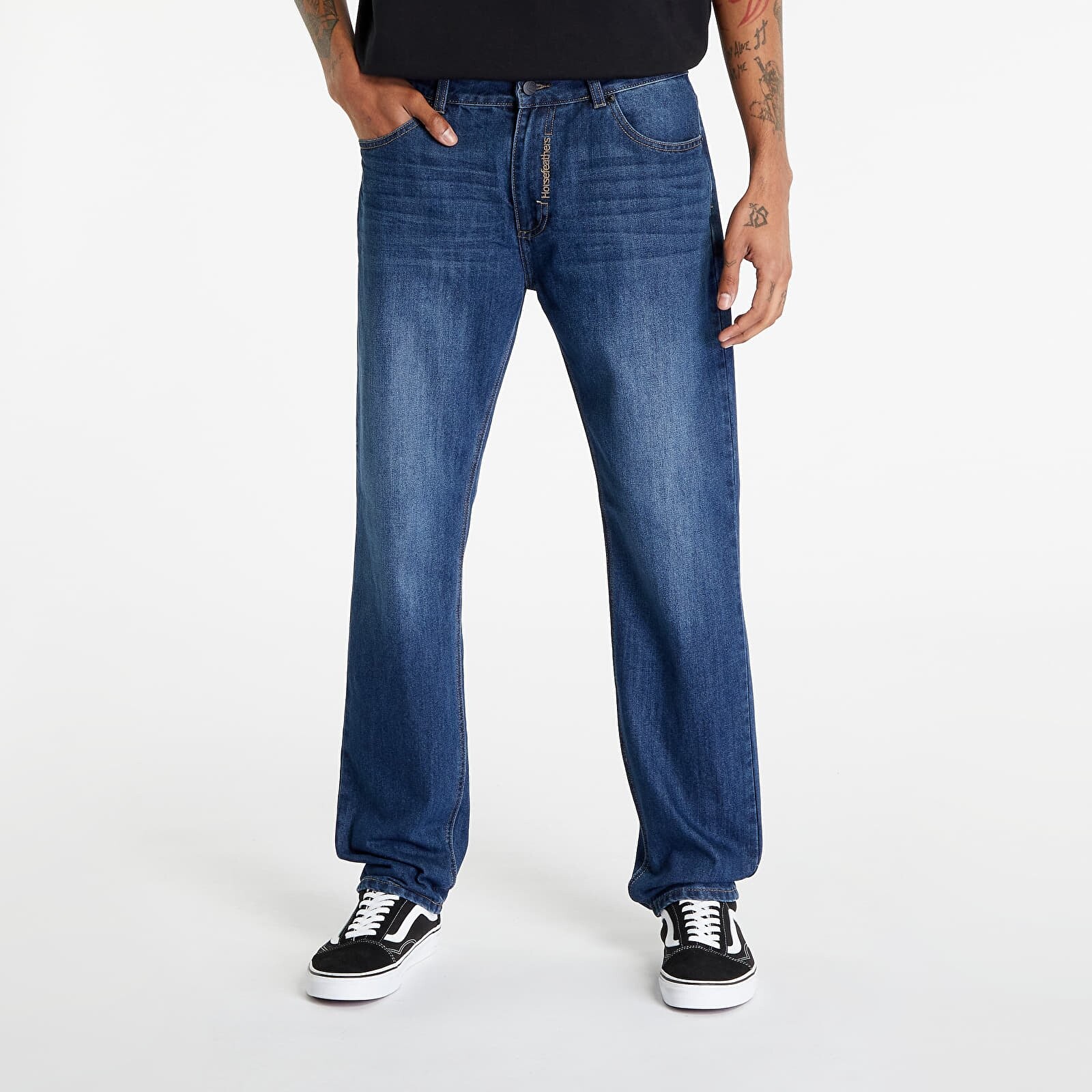 Džínsy Horsefeathers Pike Jeans Dark Blue 32