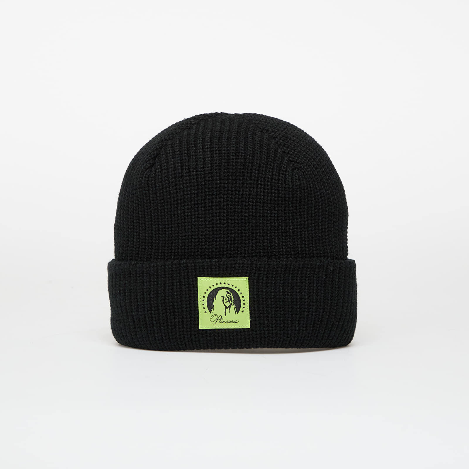 Čiapka PLEASURES Critic Beanie Black Universal