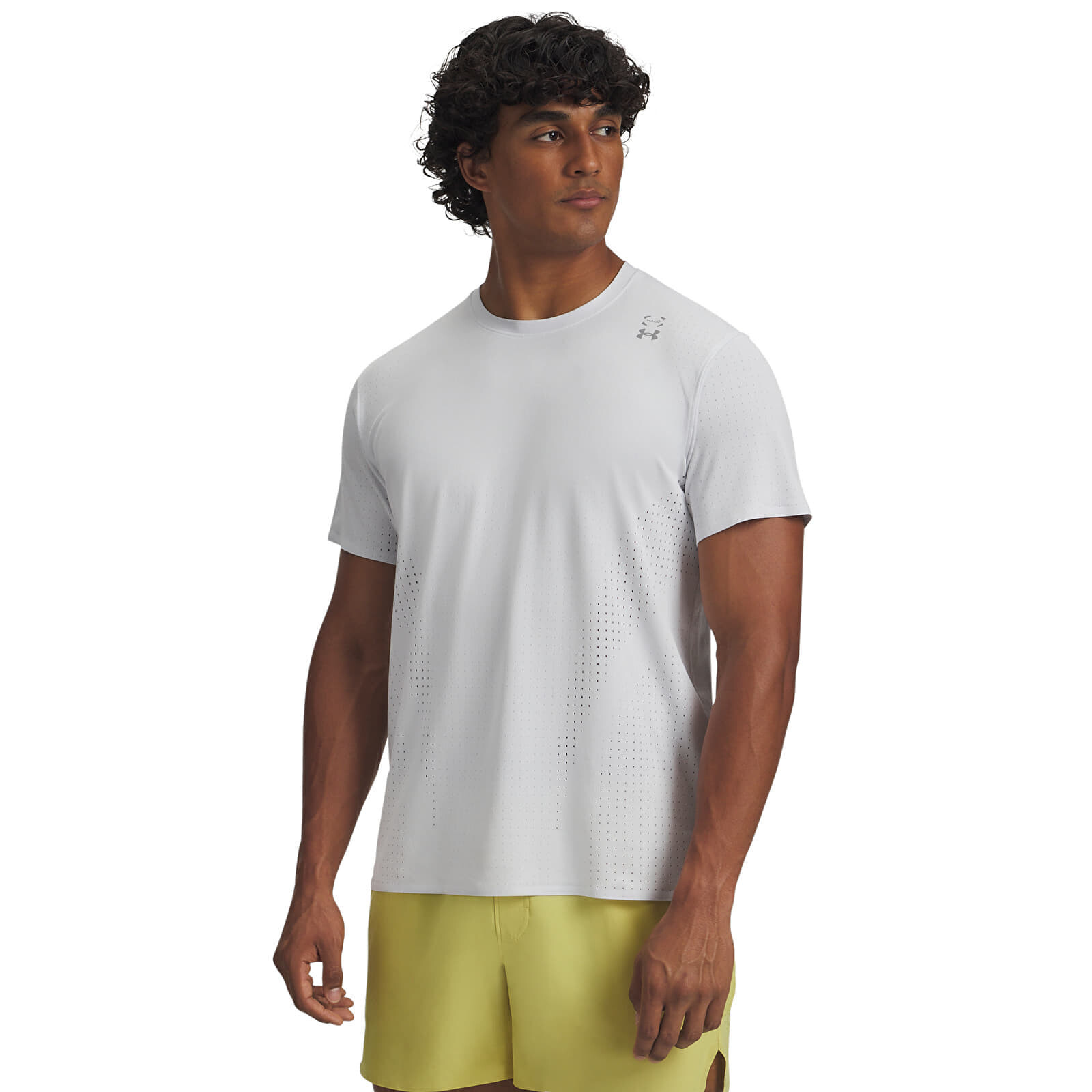 Tričko Under Armour Halo Vent SS T-Shirt Gray XL