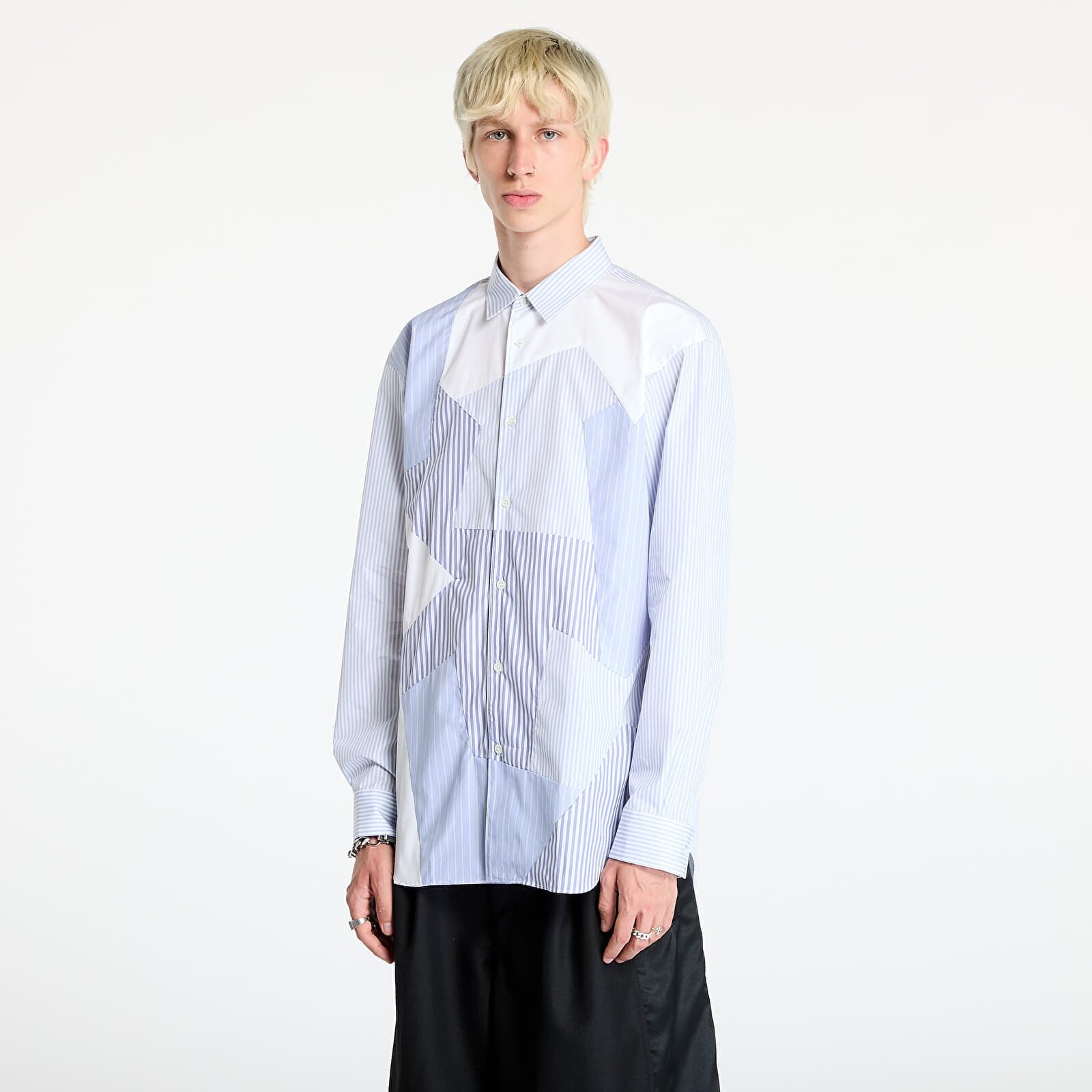 Košeľa Comme des Garçons SHIRT Woven Shirt White/ Stripe L
