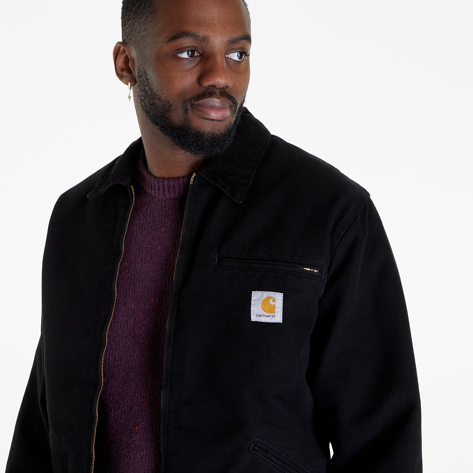 Bunda Carhartt WIP OG Detroit Jacket Black/ Black S