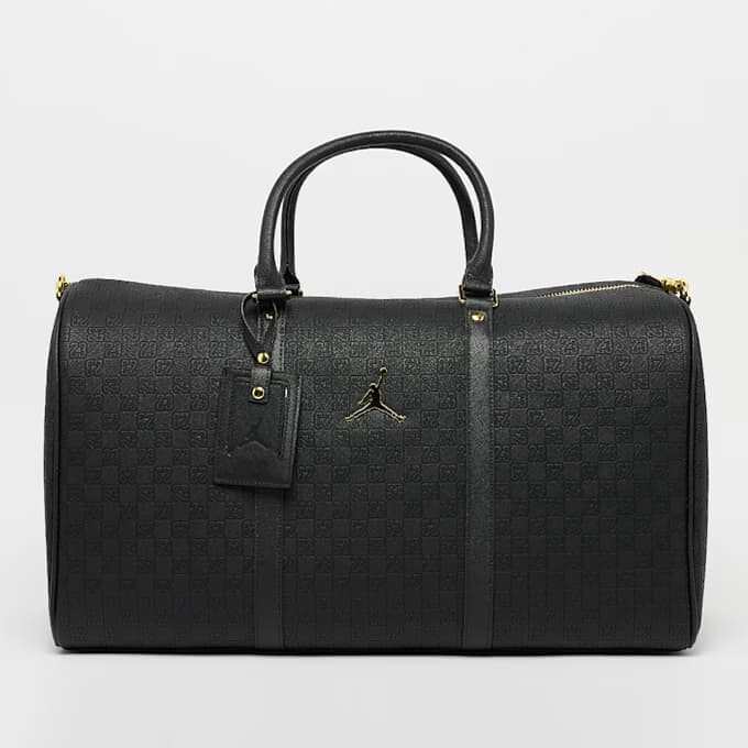 Taška Jordan Jam Monogram Duffle Bag Black/ Gold L