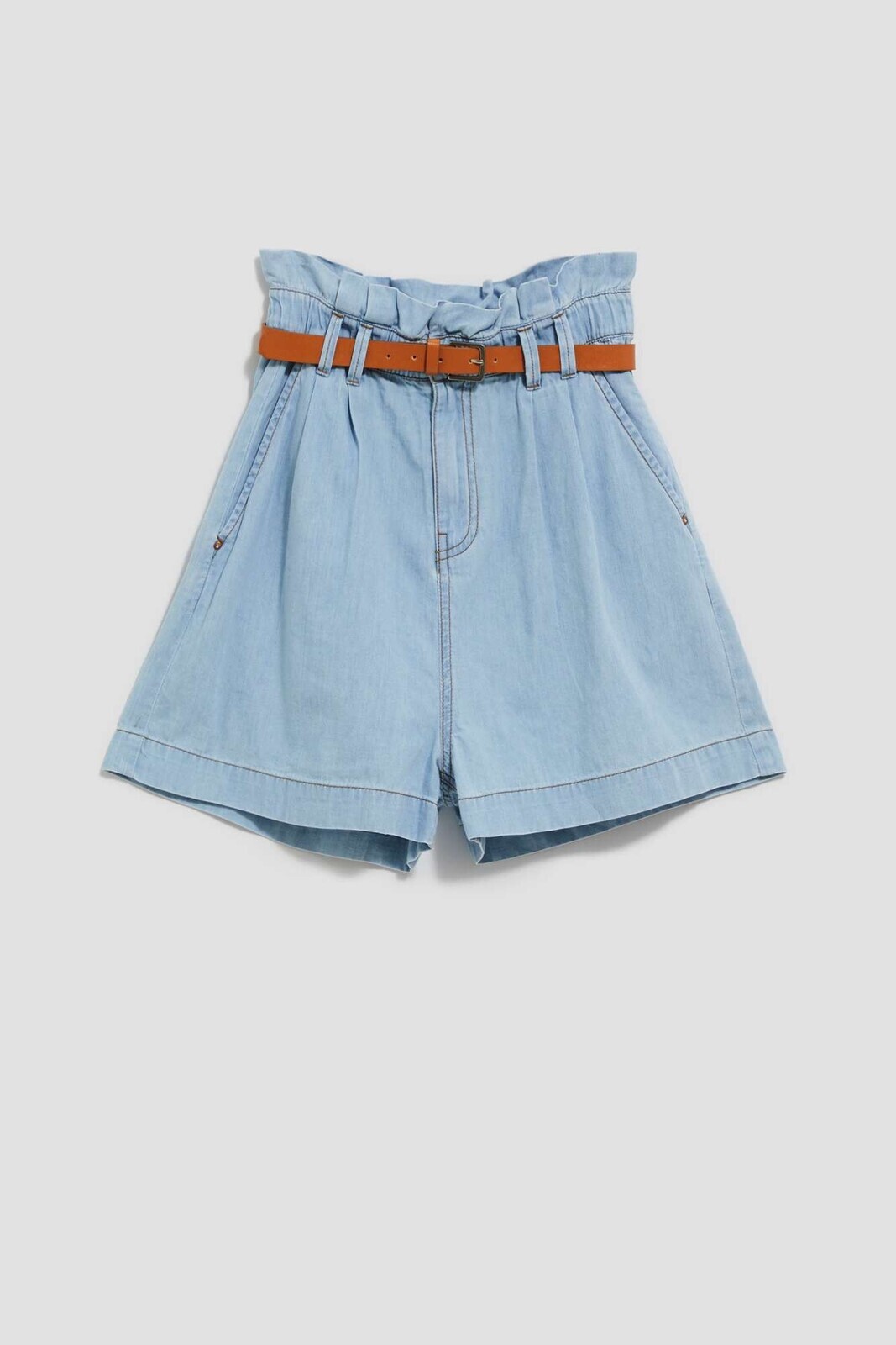 WOMEN'S SHORTS L-SH-4006 L.Blue