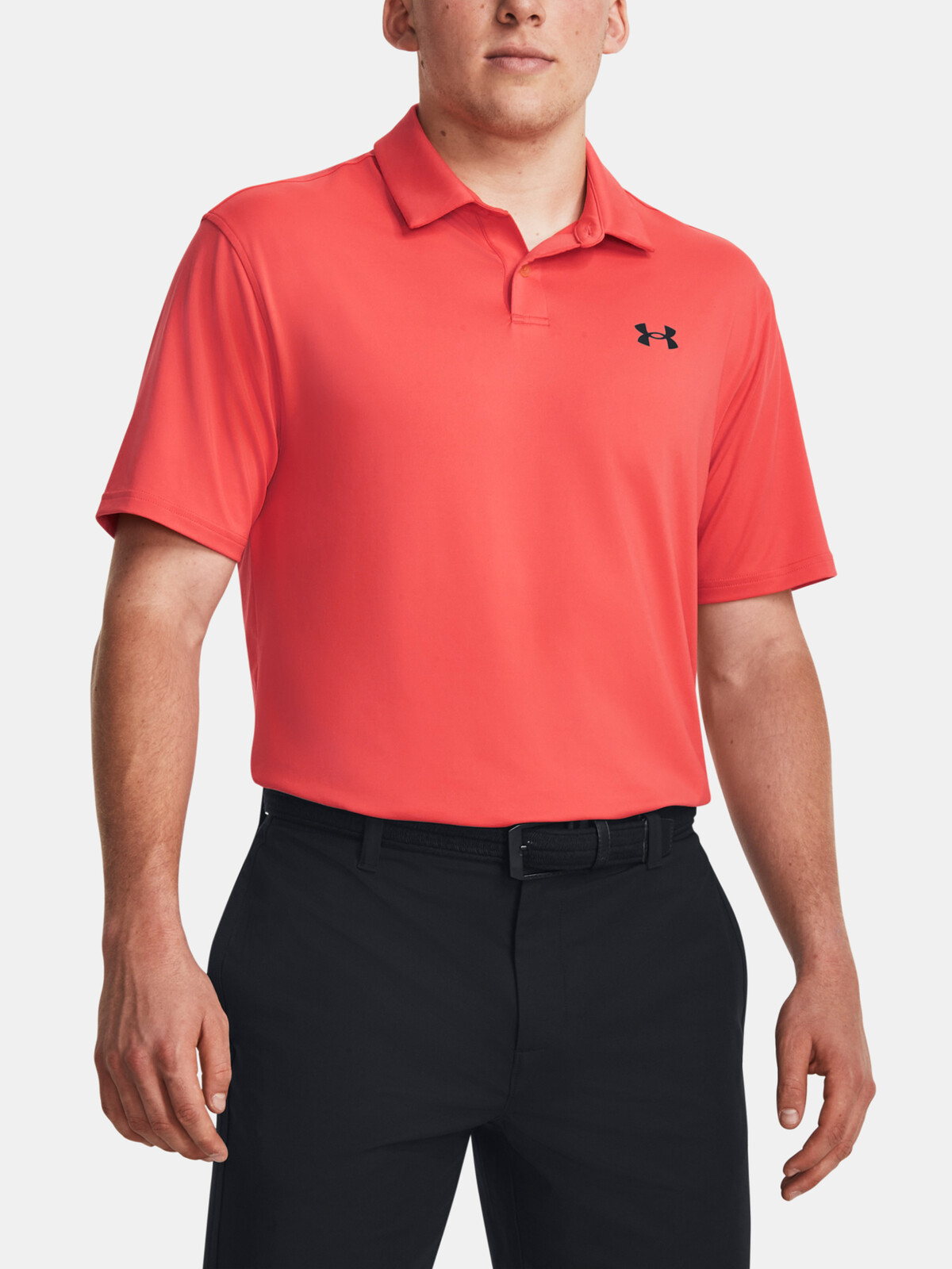 Koralové pánske športové polo tričko Under Armour