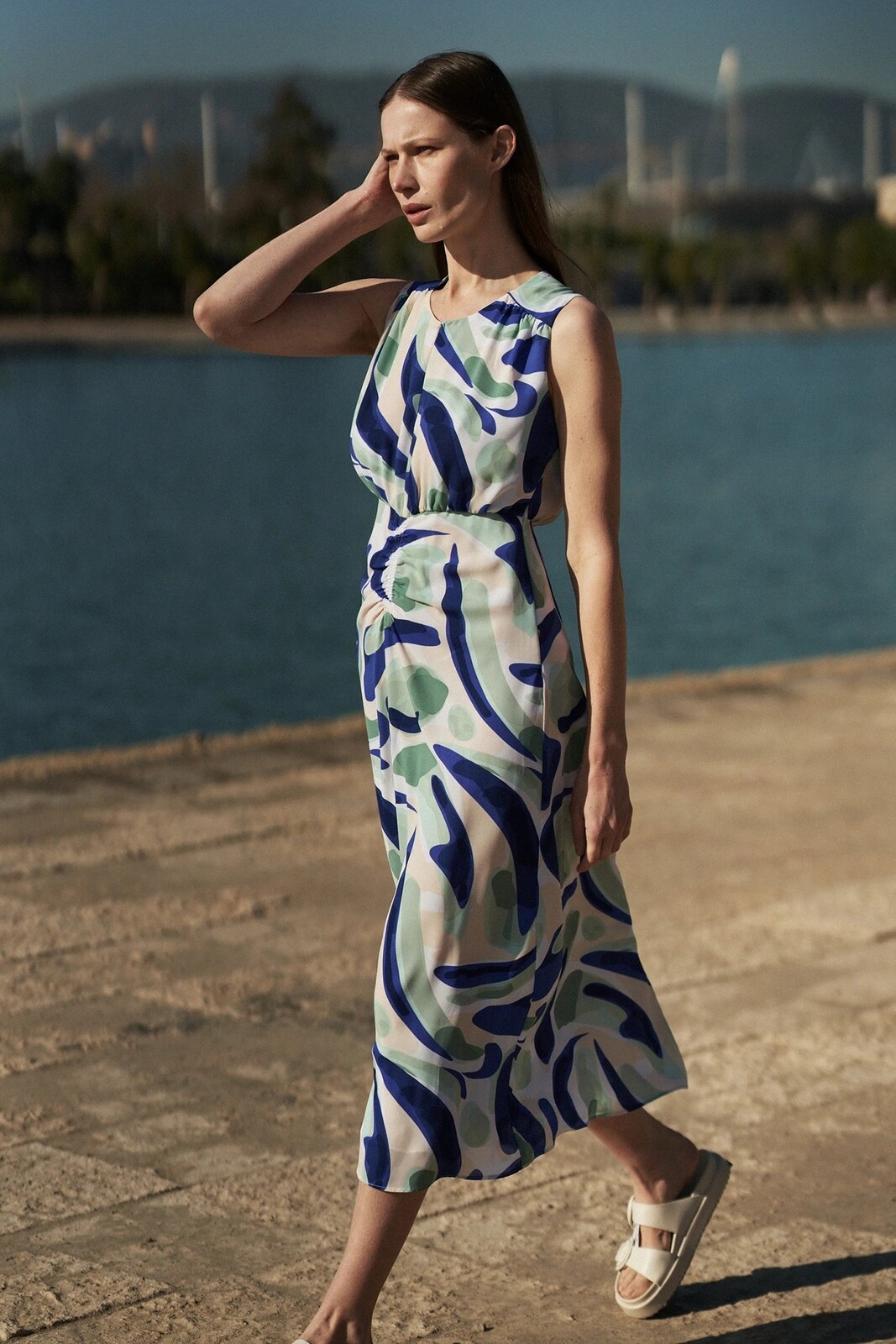 Marisse Women's Dress L-Su-4329 Mint