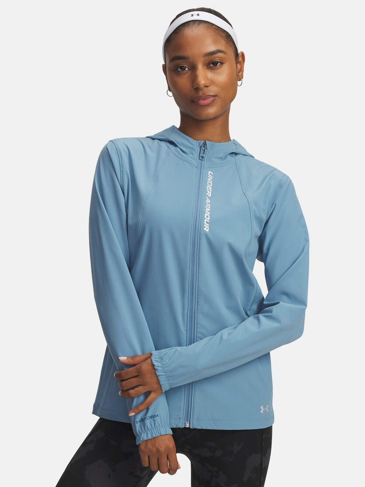 Under Armour UA OutRun the STORM Jacket-BLU - Women's Jacket