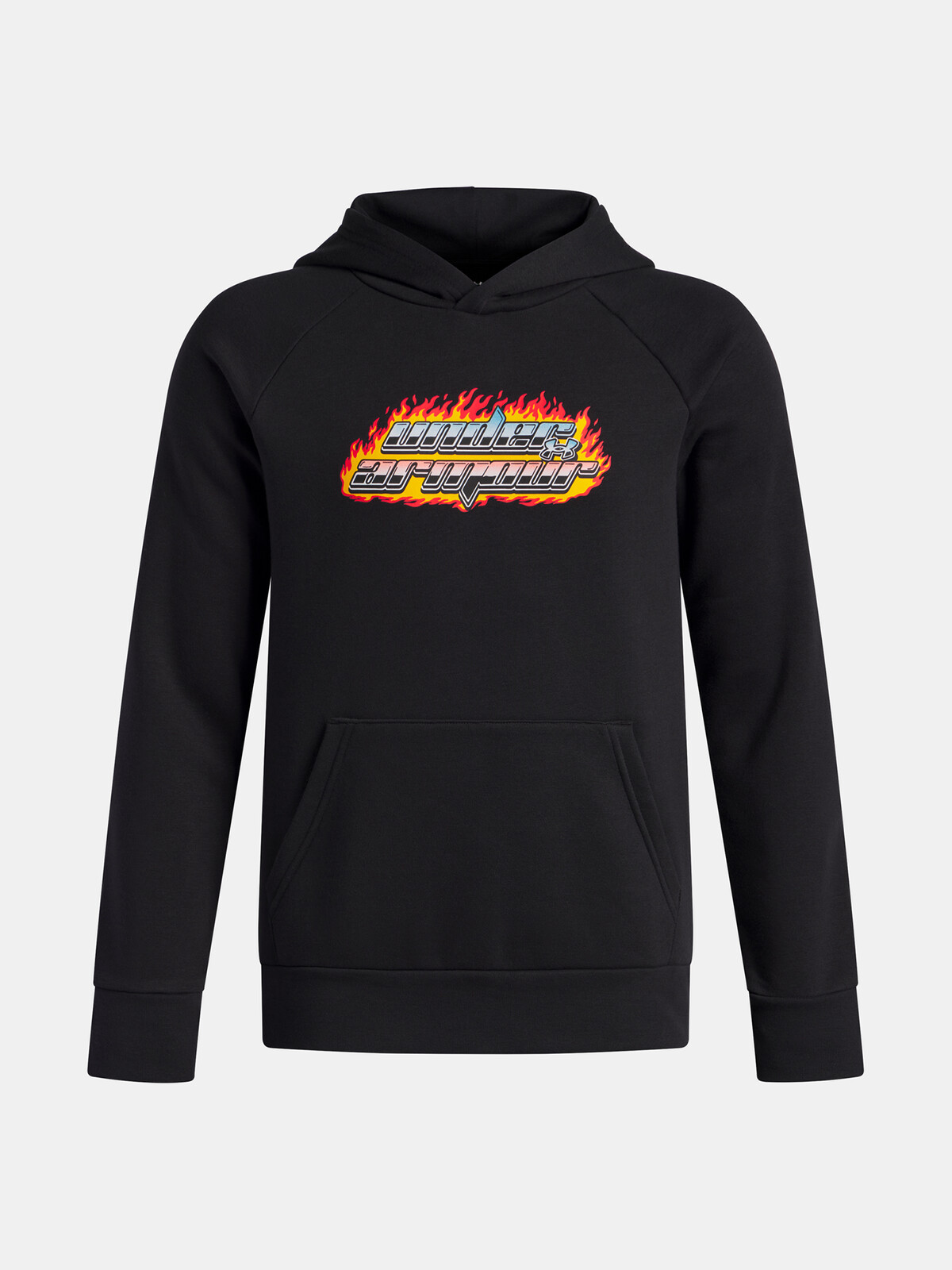 Under Armour UA Rival Flc Flamin Wdmrk HD-BLK Boys' Sweatshirt - Boys