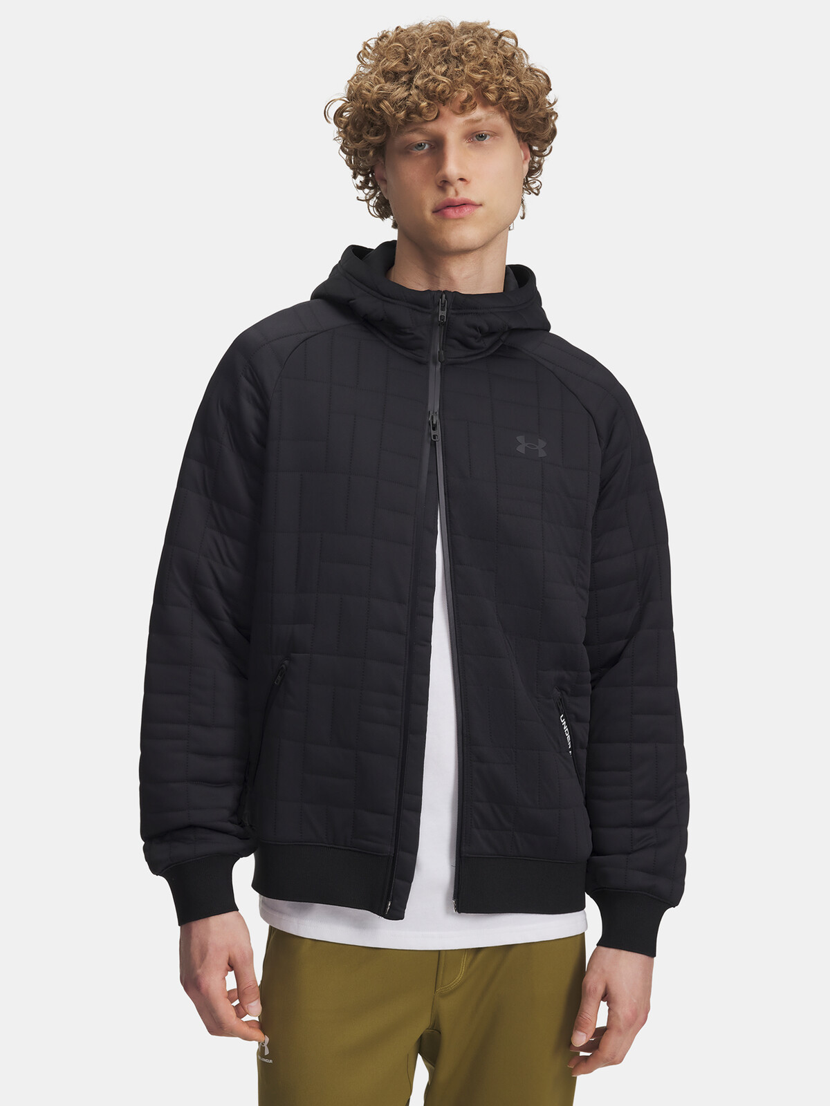 Under Armour UA Unstoppable Flc Txtr FZ-BLK Men's Sweatshirt - Men's