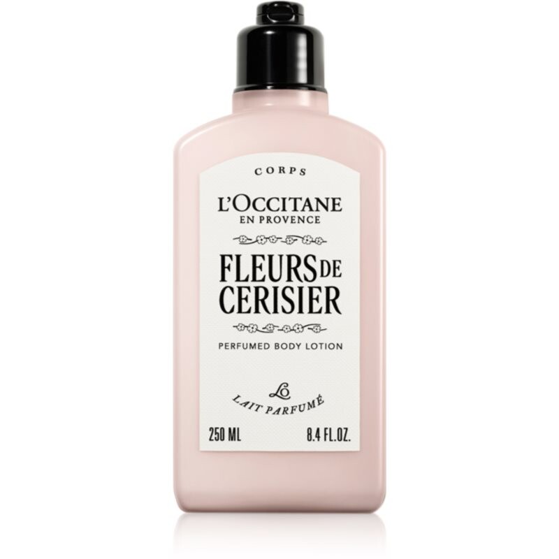 L’Occitane Fleurs de Cerisier Perfumed Body Lotion telové mlieko s parfumáciou kvet čerešne 250 ml