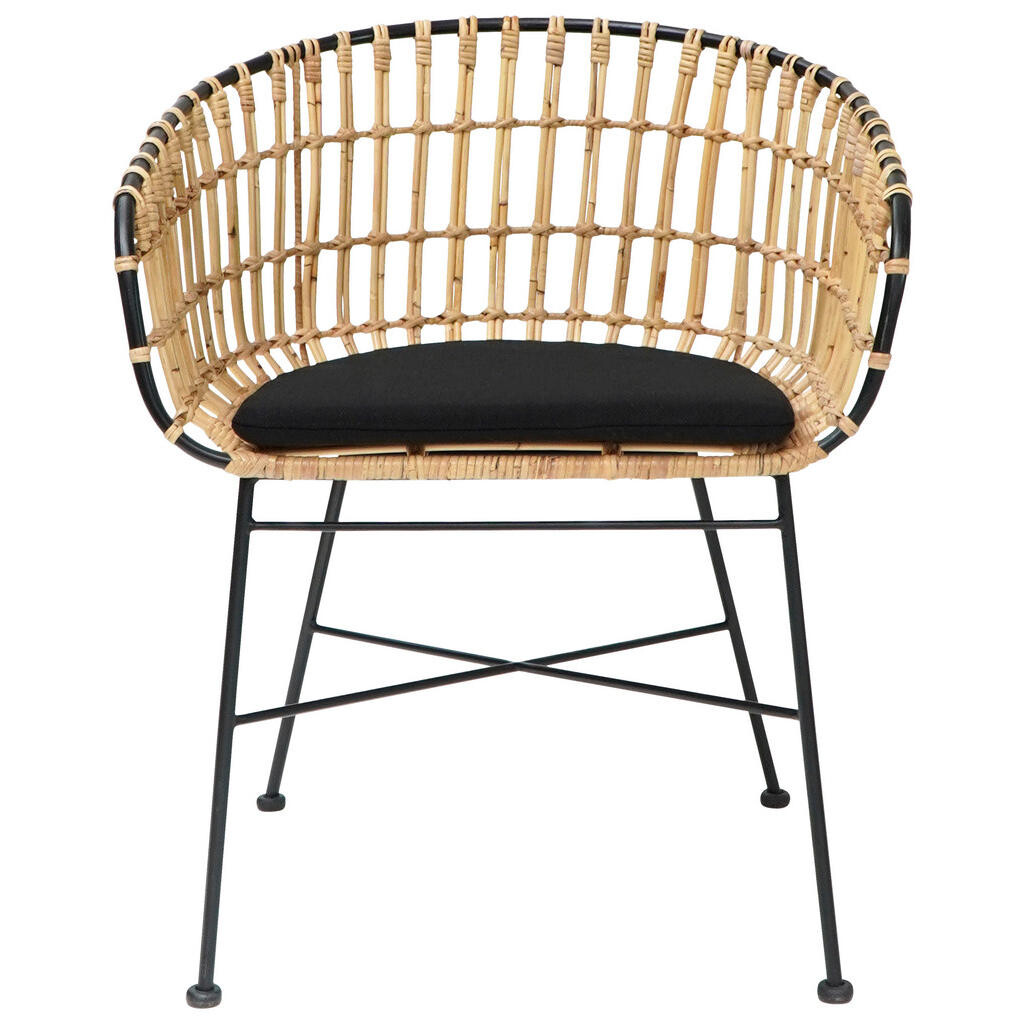 Livetastic RATANOVÉ KRESLO, prírodné materiály, prírodná farba