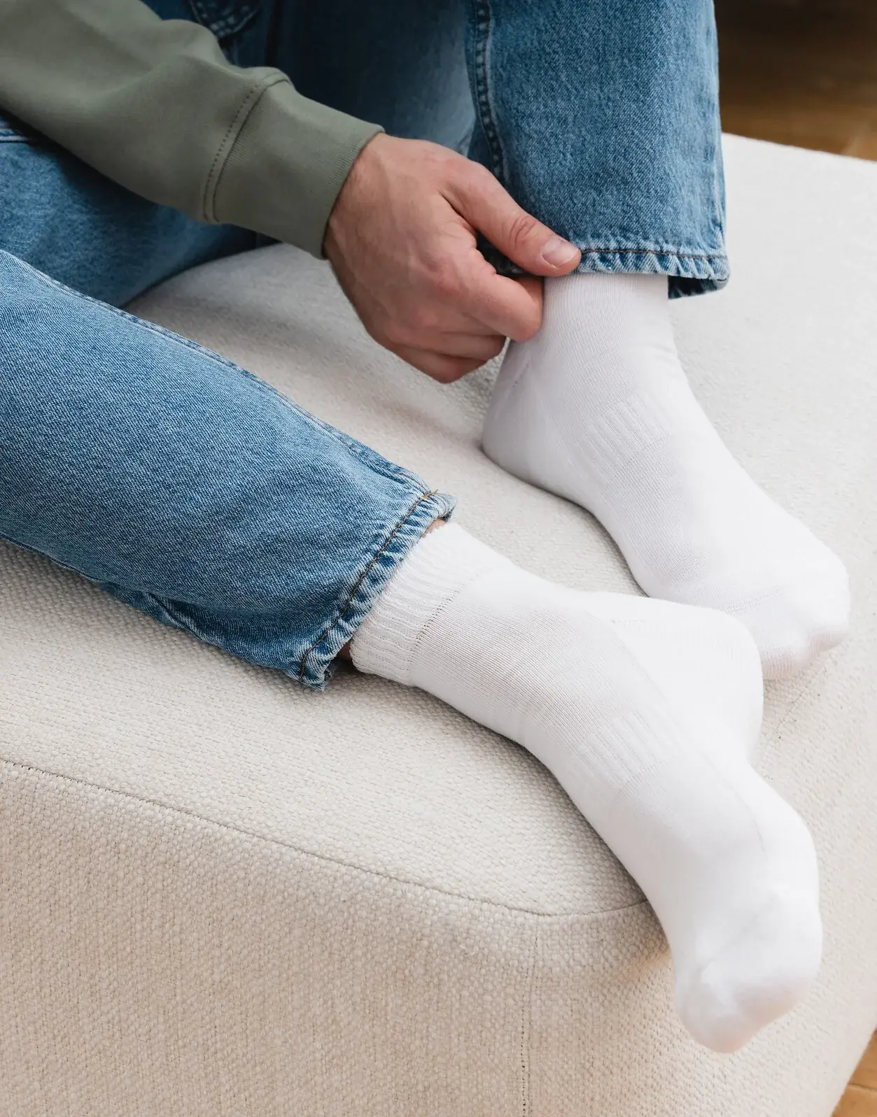 Steven ponožky art.157 Supima Terry 35-46 bílá 35-37