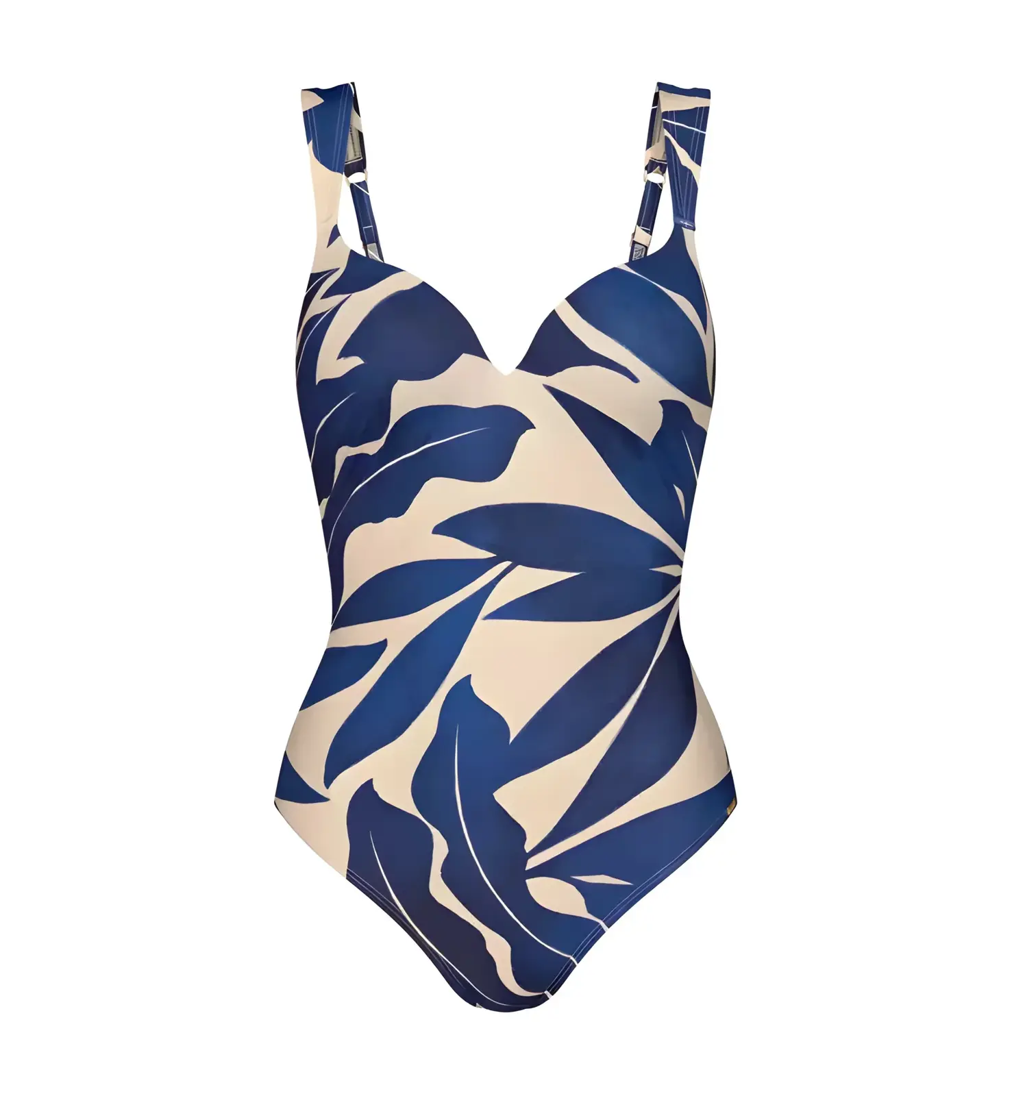 Dámske jednodielne plavky Summer Allure OWP 01 dark blue - Triumph 38E
