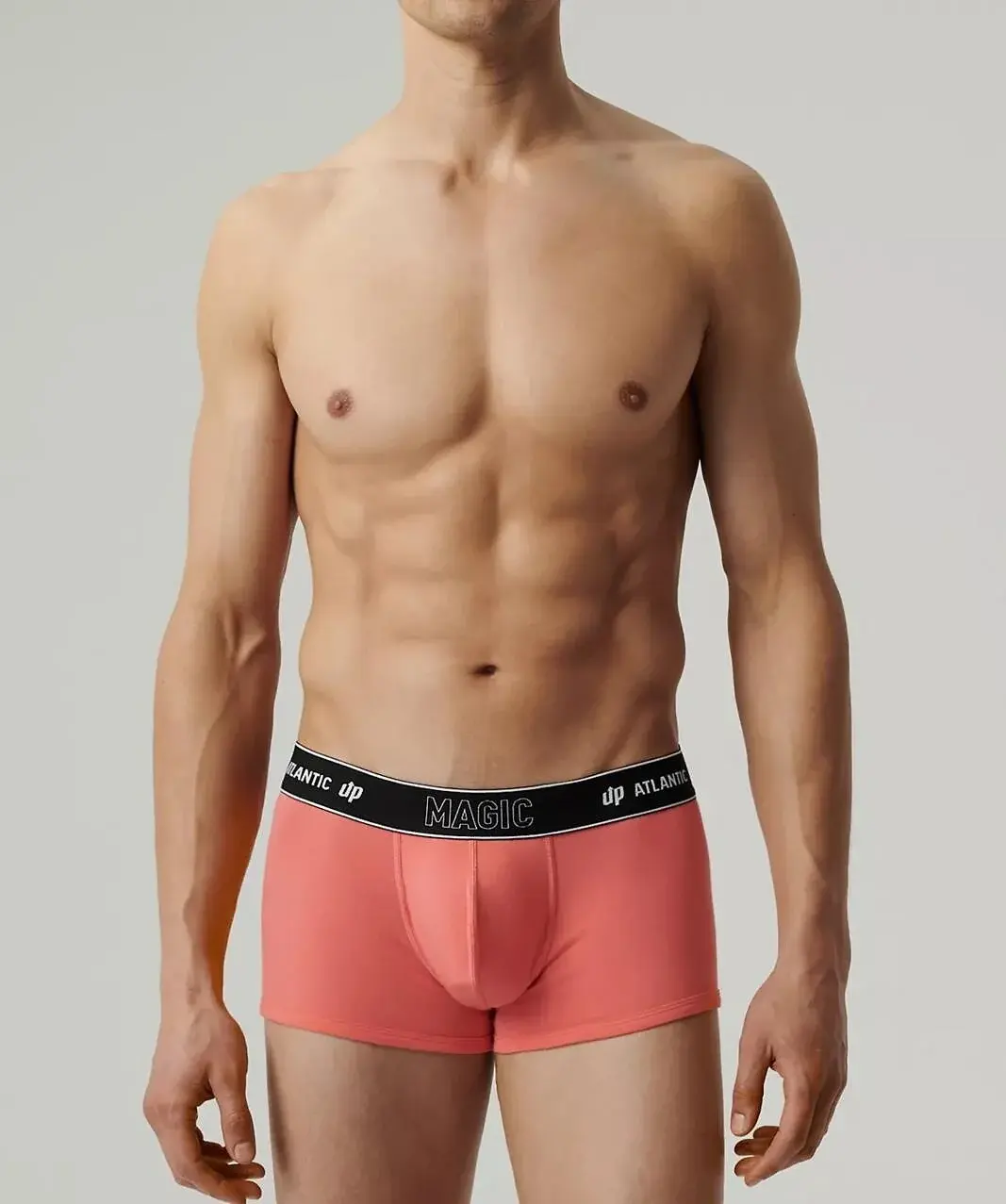 Boxerky Atlantic MH-1200 S-2XL korál L