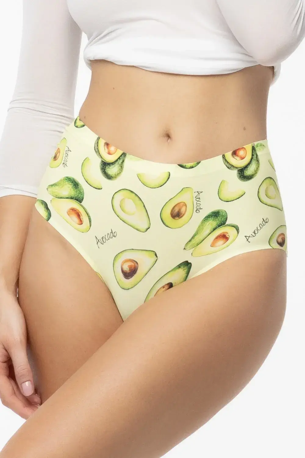 Julimex Avocado Simple Maxi nohavičky S-2XL avokádo S