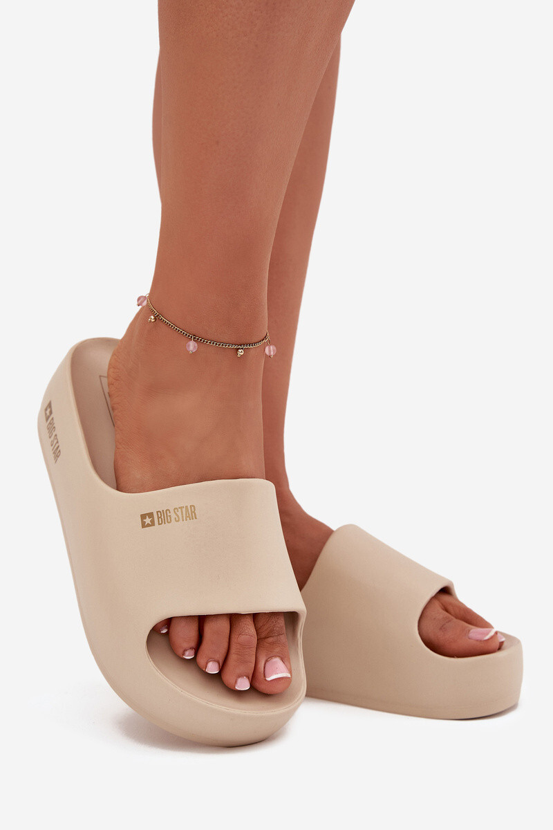 Big Star W SS274722 INT2155B žabky na platforme 37