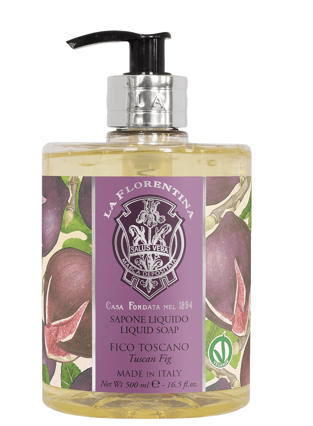 LA FLORENTINA Tekuté mýdlo Fico Toscano 500 ml