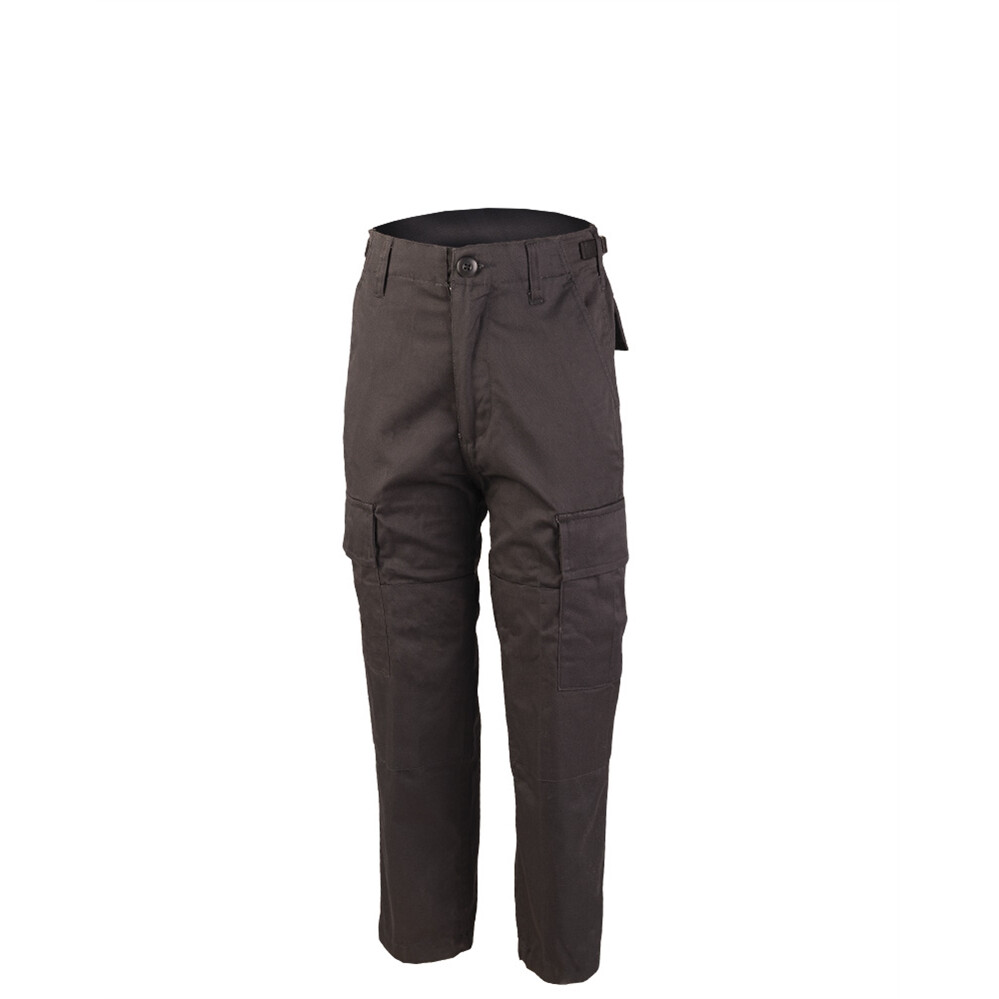 Nohavice detské US BDU - čierne, XS