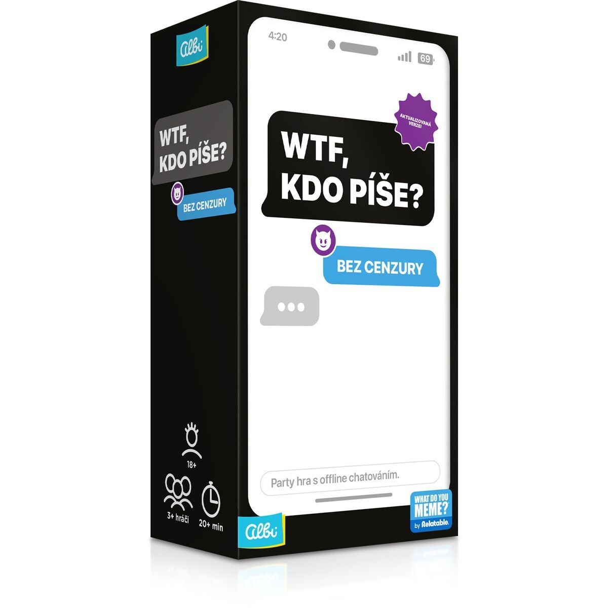 Albi WTF, kto píše?