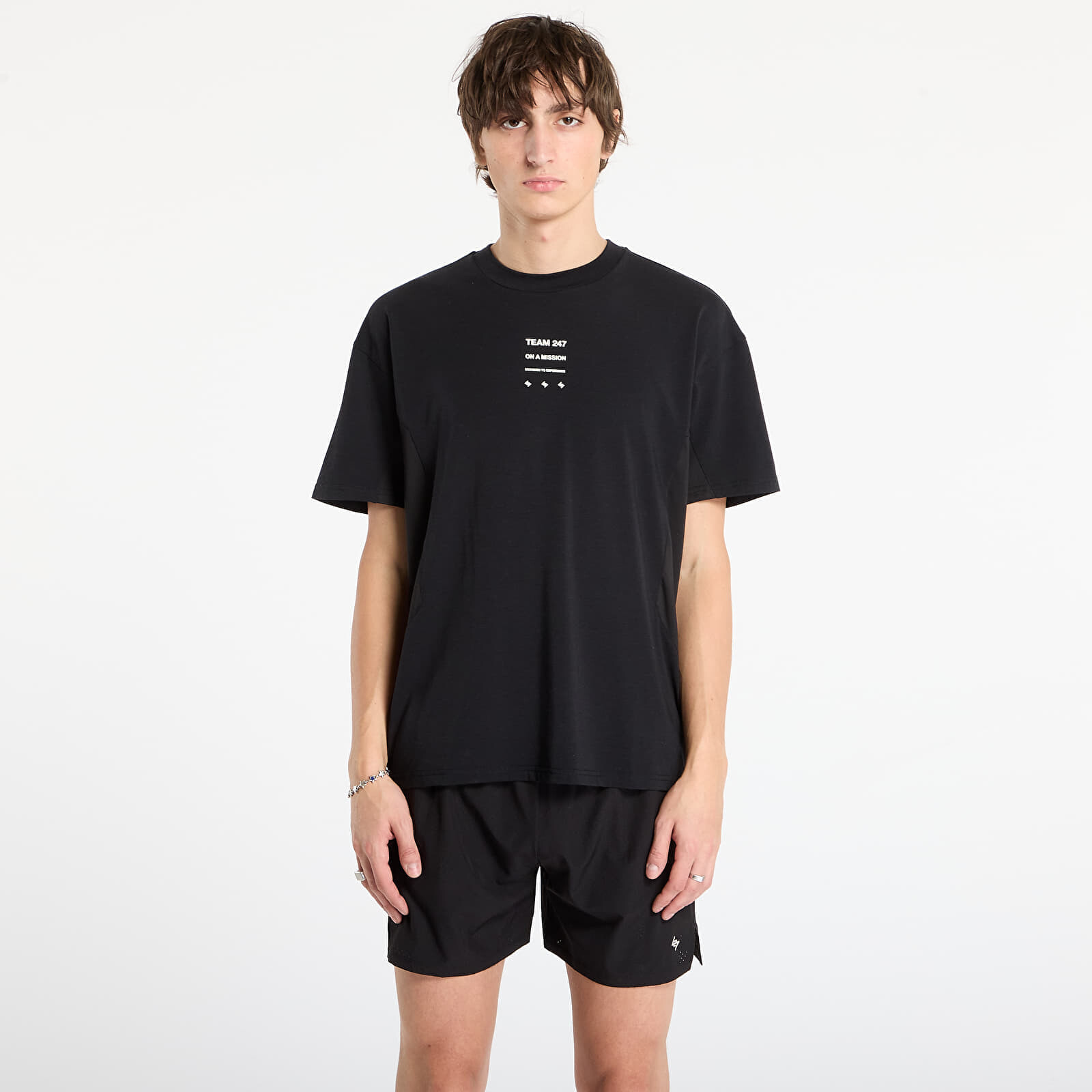 Tričko REPRESENT 247 Uprising Oversized T-Shirt Black XL