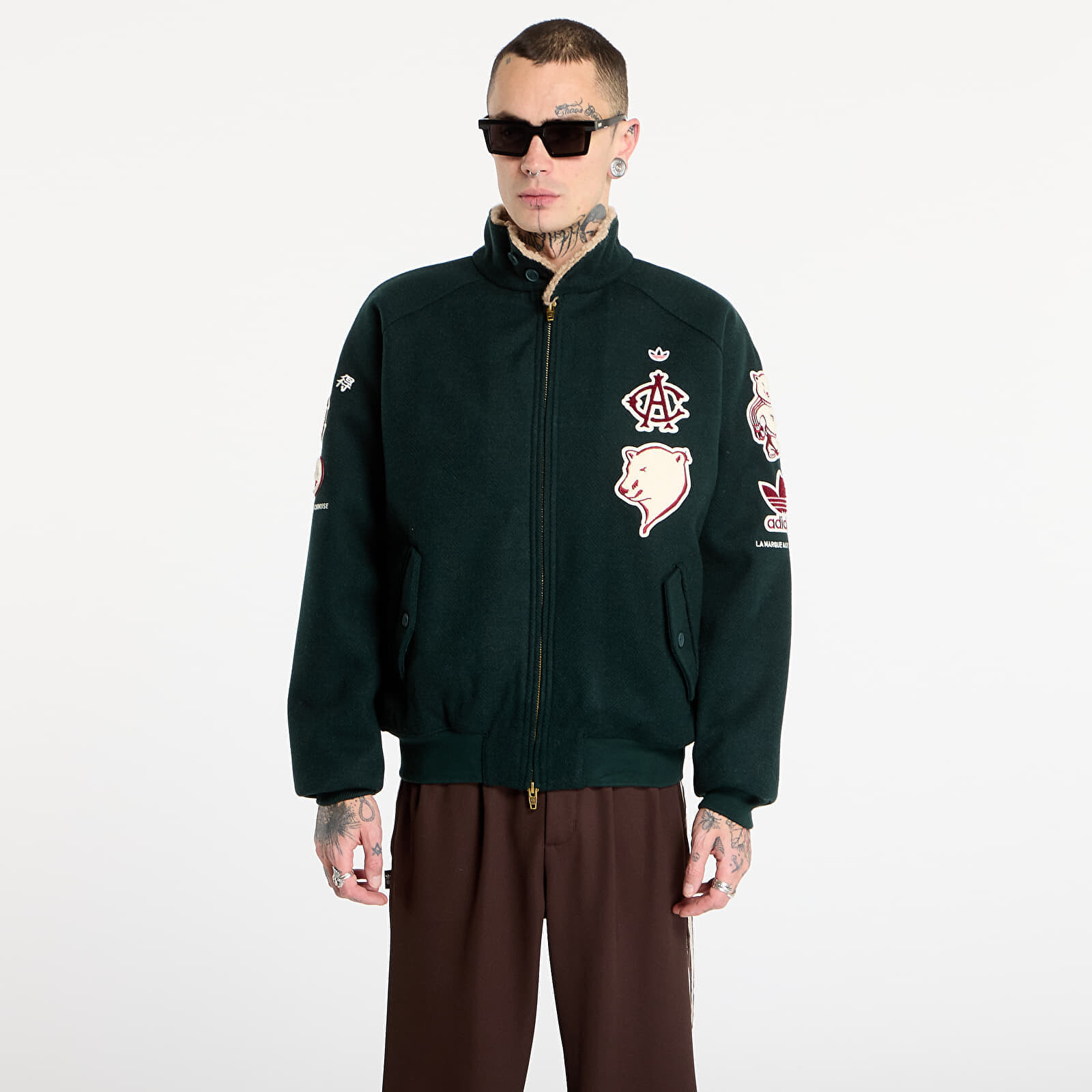 Bunda adidas x Clot Patch Jacket Green Night S
