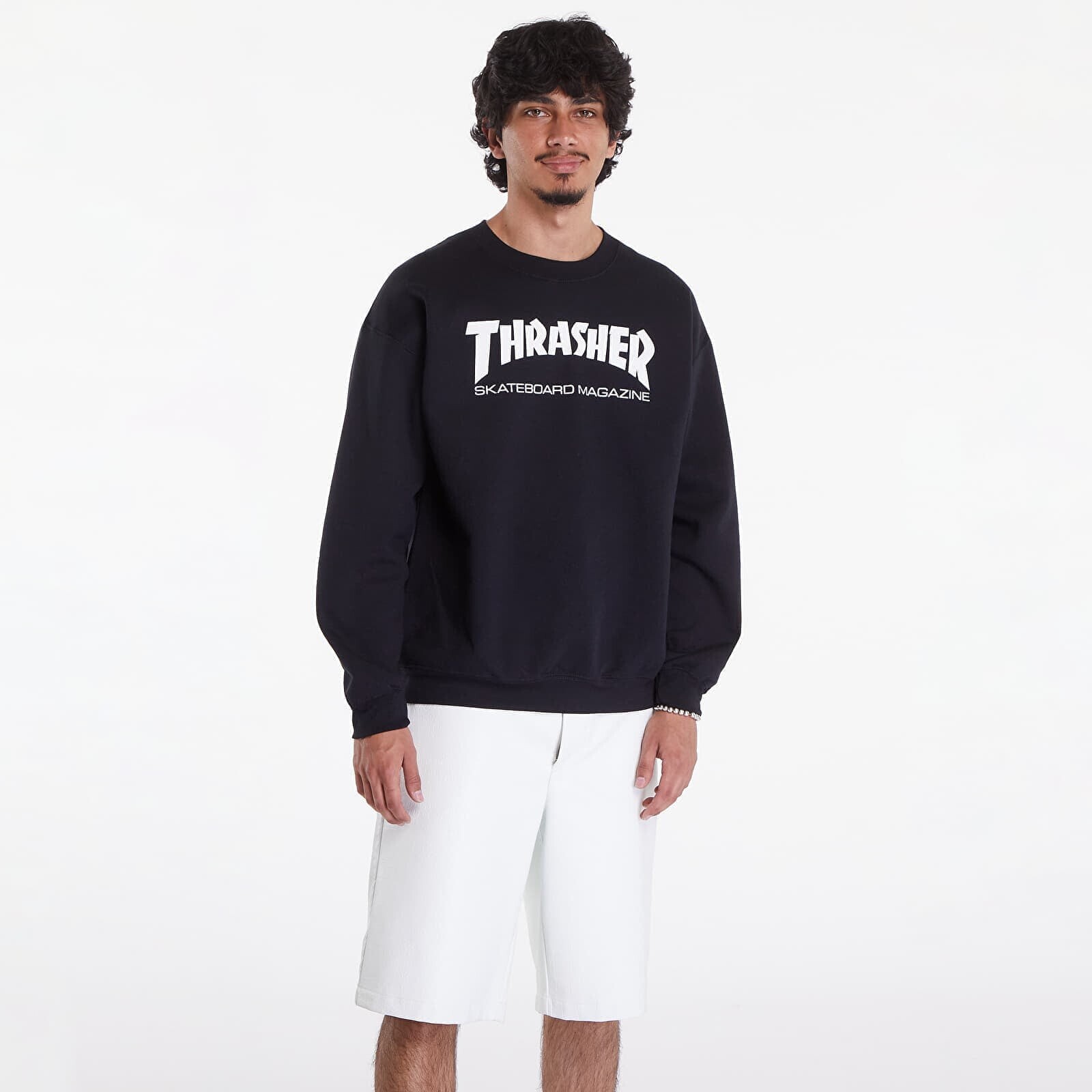 Mikina Thrasher Skate Mag Crewneck Black L