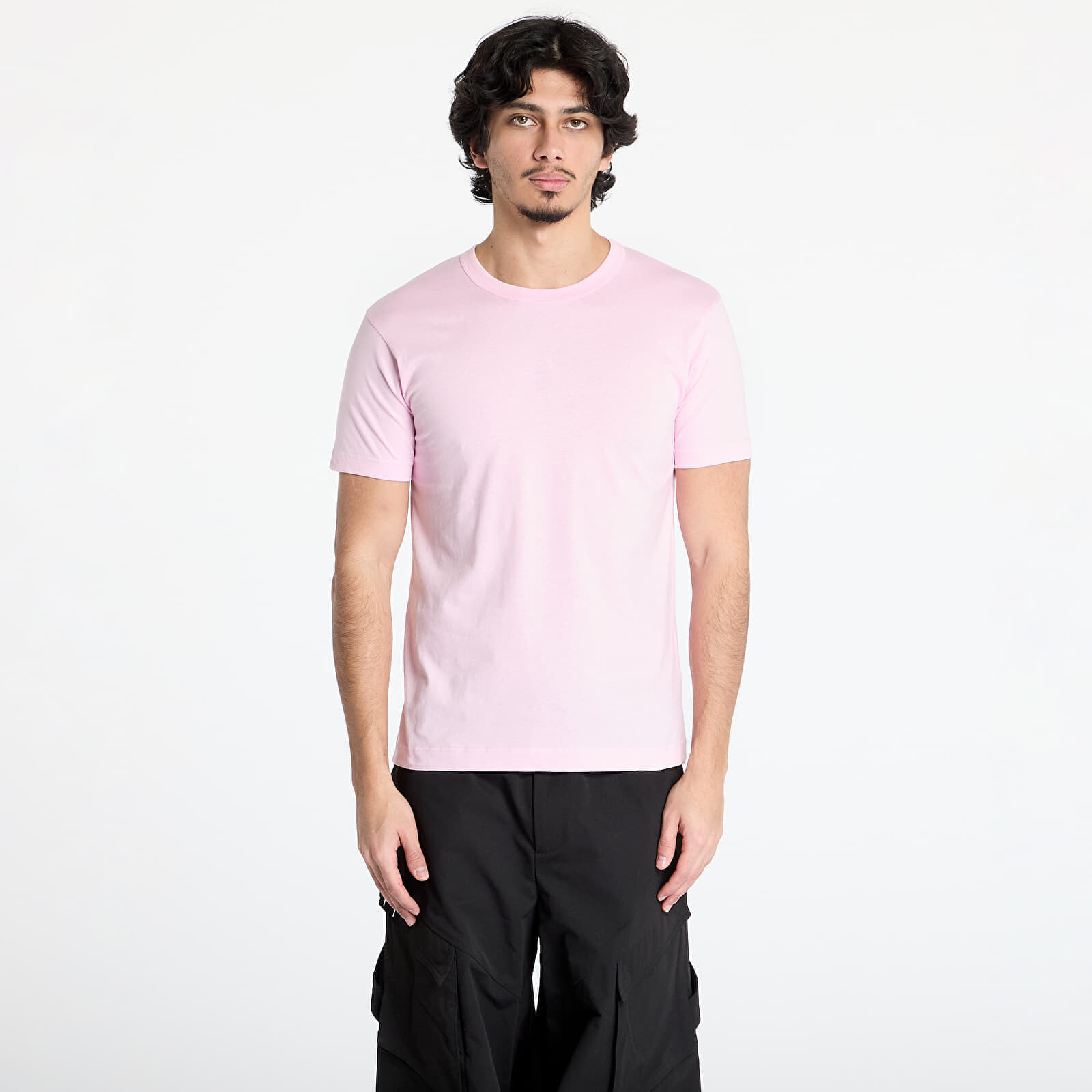 Tričko Comme des Garçons SHIRT Knit T-Shirt Pink L
