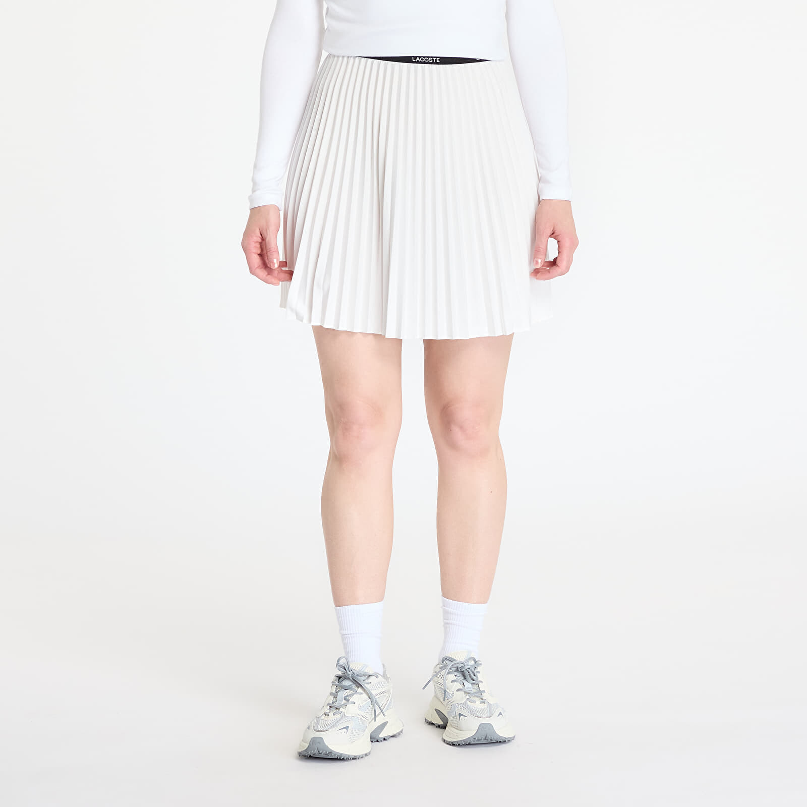 Sukňa LACOSTE Jersey Skirt Flour M