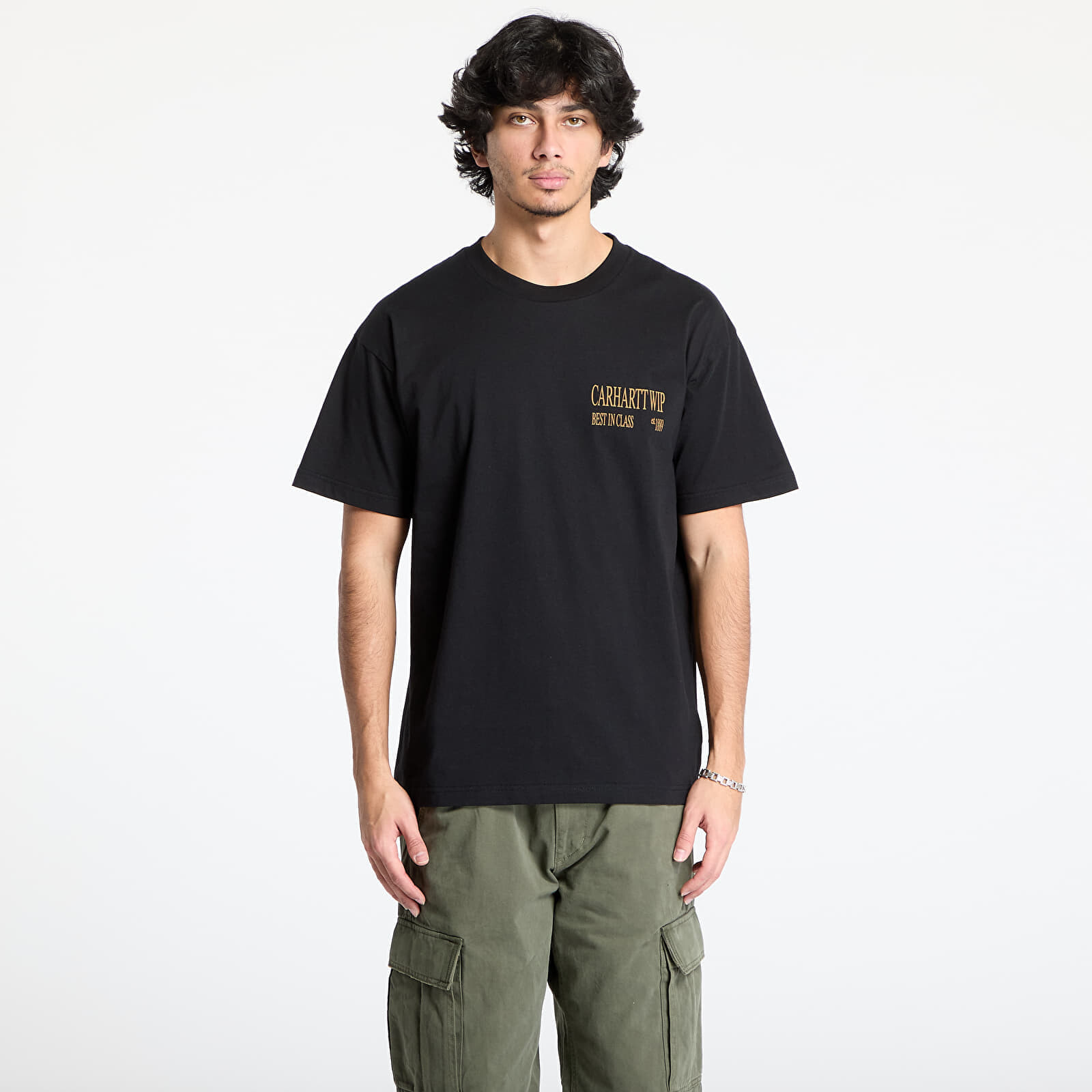 Tričko Carhartt WIP S/S Best In Class T-Shirt UNISEX Black S
