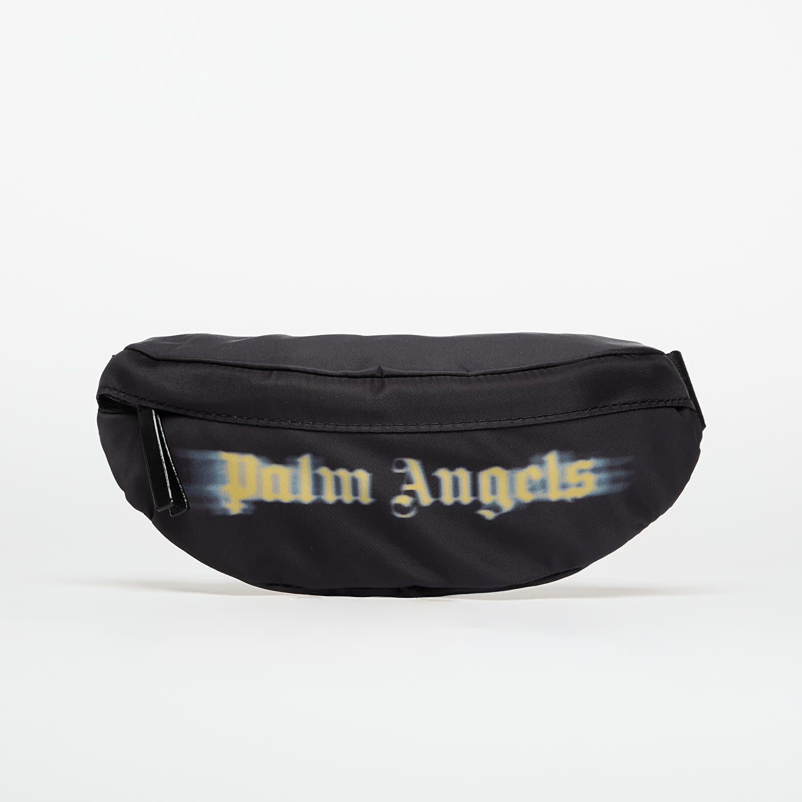 Ľadvinka Palm Angels Kids Blurred Logo Fannypack Black/ Ocher Yellow Universal