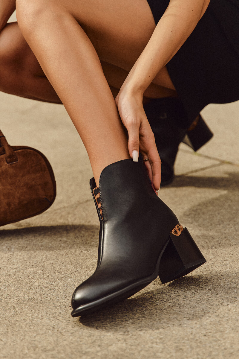 Kožené dámske čižmy Vinceza