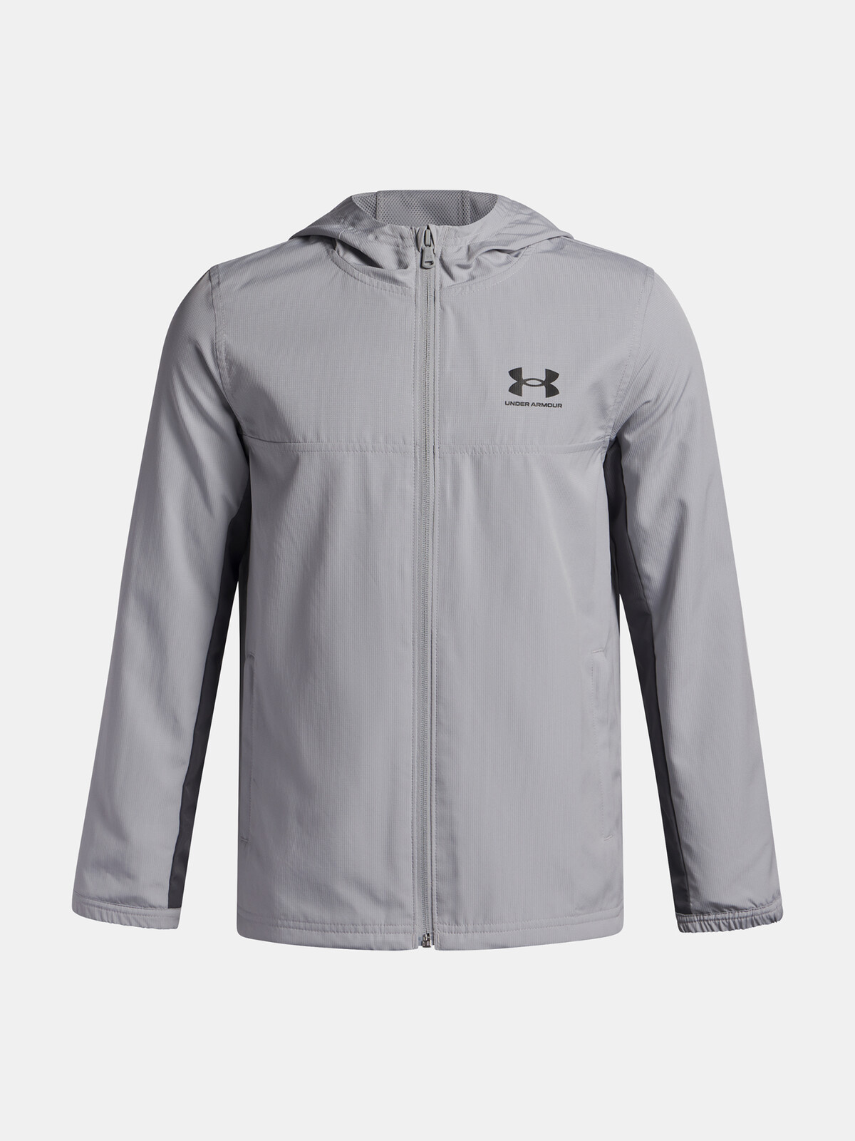 Boys' Jacket Under Armour UA B Rival Wvn Jacket-GRY - Boys