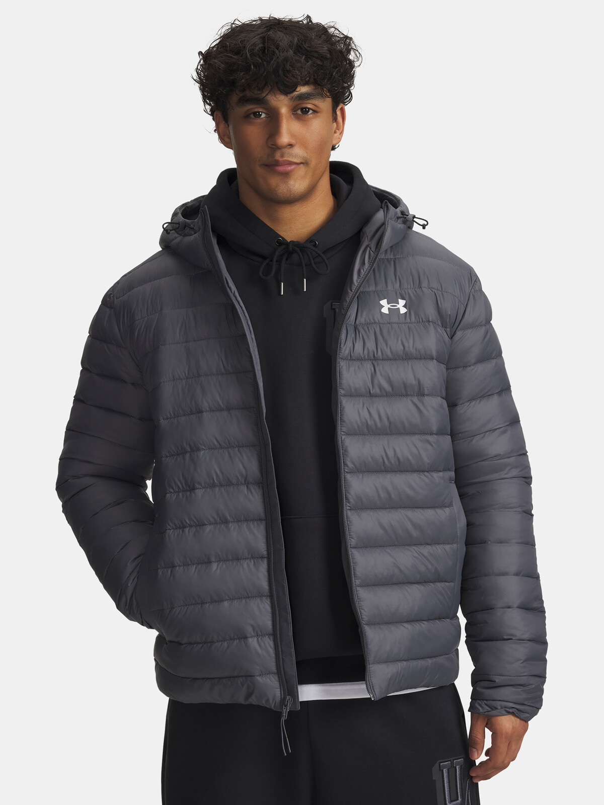 Men's Under Armour UA Sportswear Jacket Ins Jkt-GRY - Mens