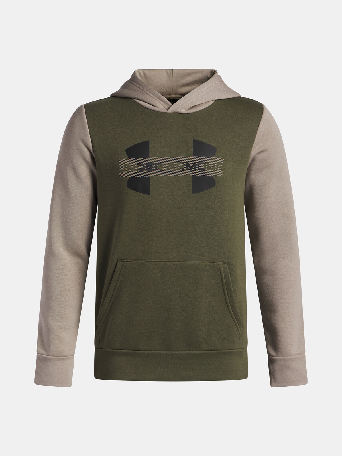 Under Armour UA Rival Flc Cblck Grphc HD-GRN Boys' Sweatshirt - Boys