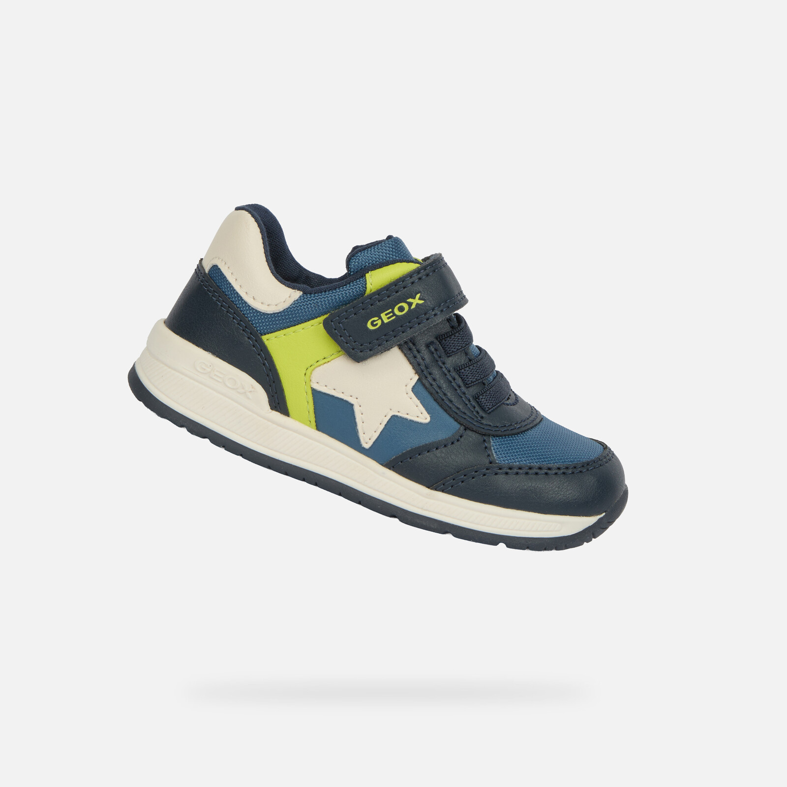 Tmavomodré chlapčenské topánky Geox Rishon Boy