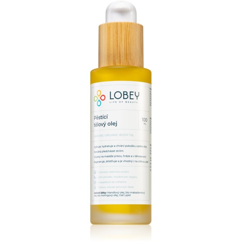 Lobey Body Care pestujúci olej na telo 100 ml