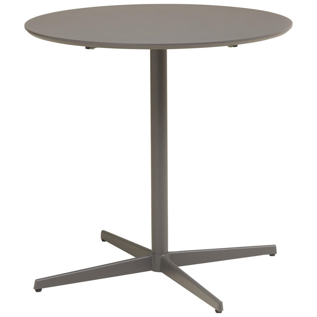 P & B JEDÁLENSKÝ STÔL, sivá, 80/76/80 cm