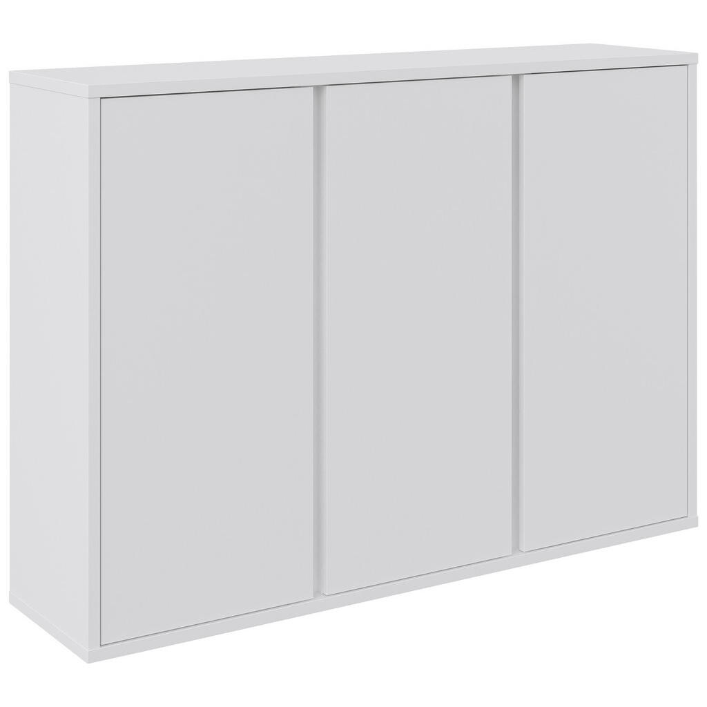 Xora SKRINKA NA TOPÁNKY, biela, 134,9/96/33,8 cm