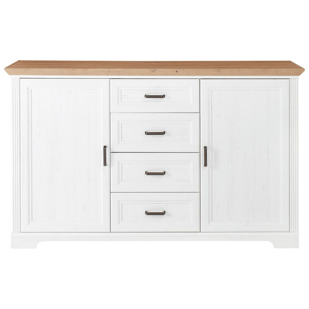 Landscape ŠIROKÁ KOMODA, farba pínie, dub artisan, 165/102/41 cm