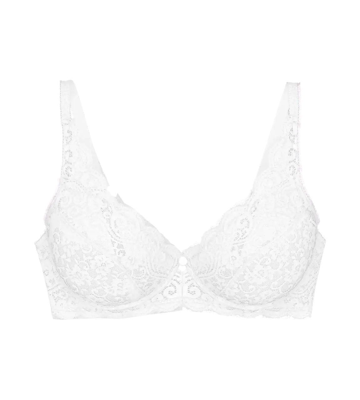 Dámska podprsenka Amourette W - WHITE - biela 0003 - TRIUMPH WHITE 85C