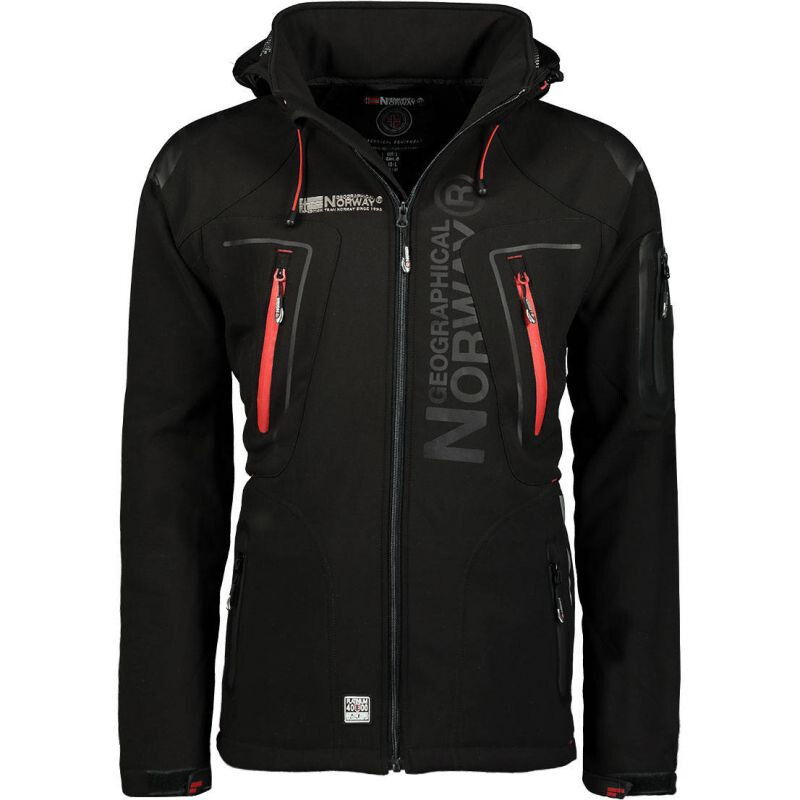 Geographical Norway Techno Softshell Jacket M WU1060H/GN-BLACK S
