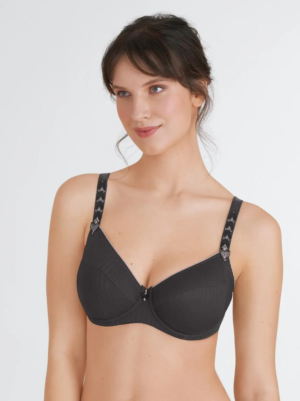 Felina 283 Elementary 0205283, Bügel-BH 205283 721 obsidiánovo sivá obsidiánová šedá 75B