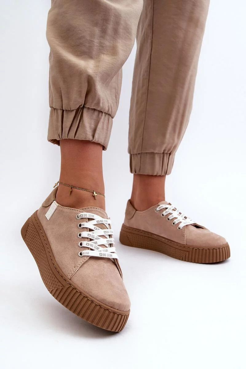 Dámska športová obuv NN276002 / 197885 Beige - Big Star 39 béžová