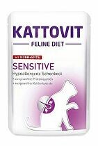 Kattovit Sensitive kapsička - 12 x 85 g kuracie a kačacie