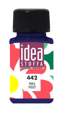 MAIMERI IDEA STOFFA - Farby na textil 442 - violet, 60 ml