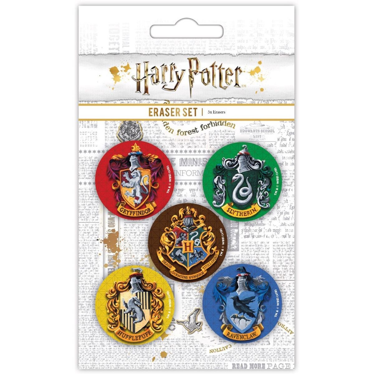 Pyramid Harry Potter set gum - Bradavice DPL12