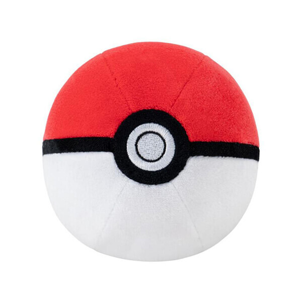 Jazwares Pokémon plyšák - Poké Ball - 12 cm