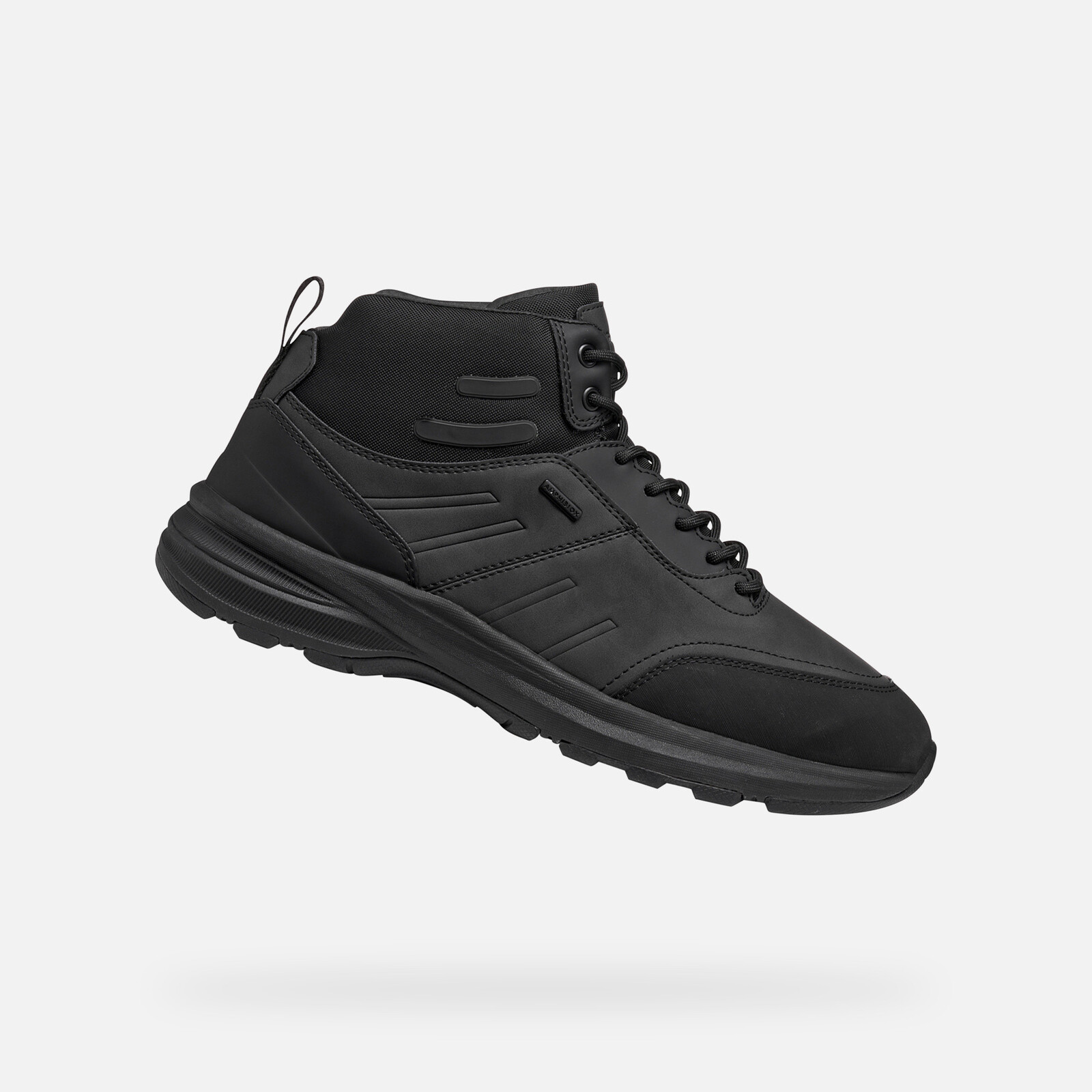 Men's Black Sneakers Geox Senales ABX - Mens