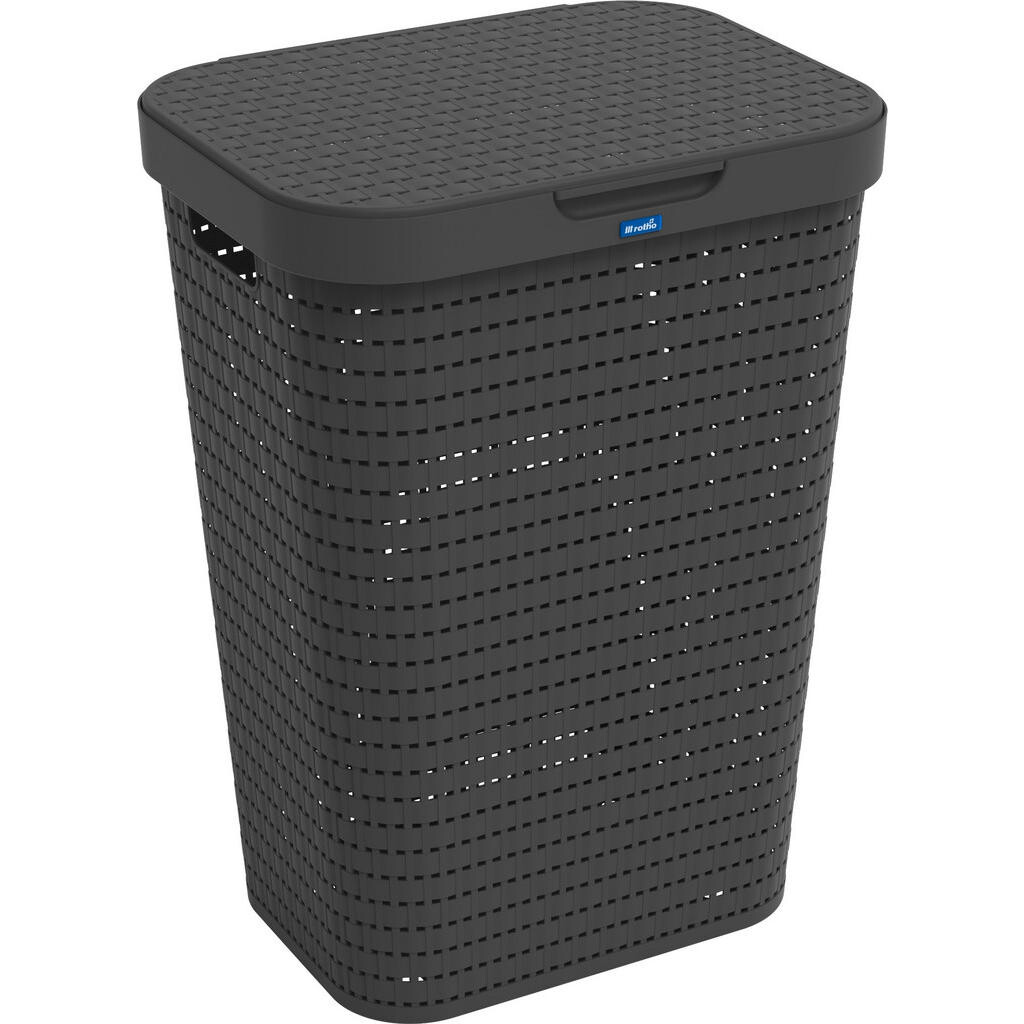 Rotho ZBERNÝ KÔŠ NA BIELIZEŇ, čierna