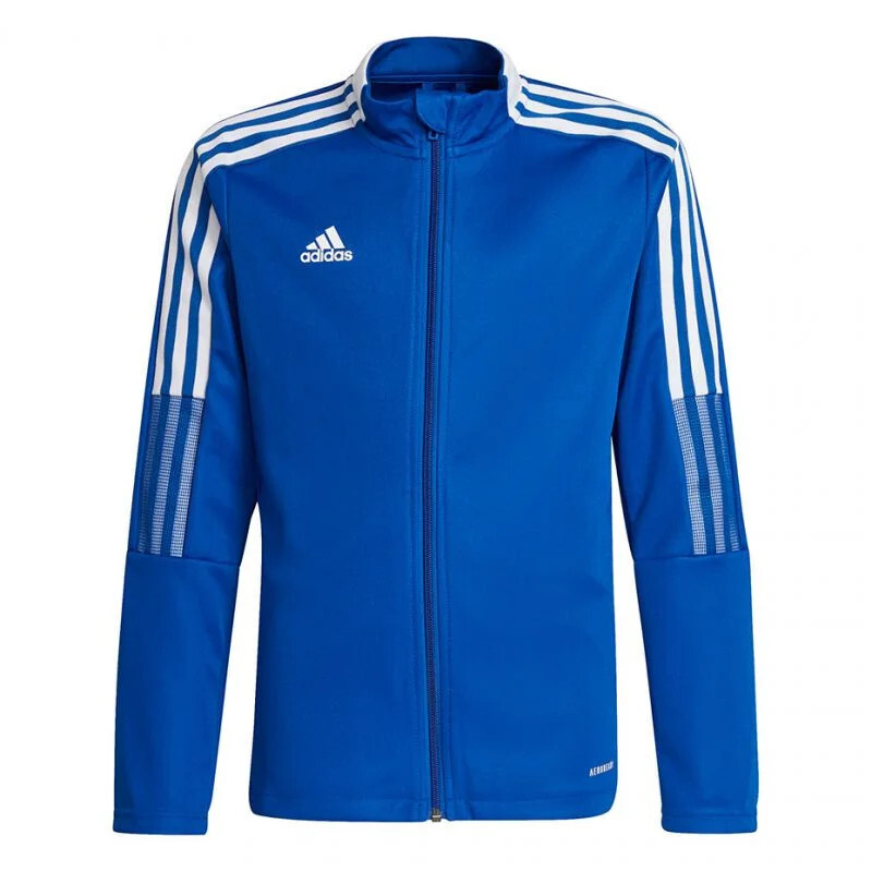 Detská futbalová mikina Tiro 21 Track GM7315 modrá - Adidas 164
